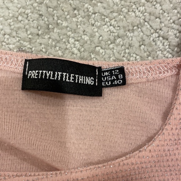 Pretty little things, pink sequin top size - Picture 2 of 2